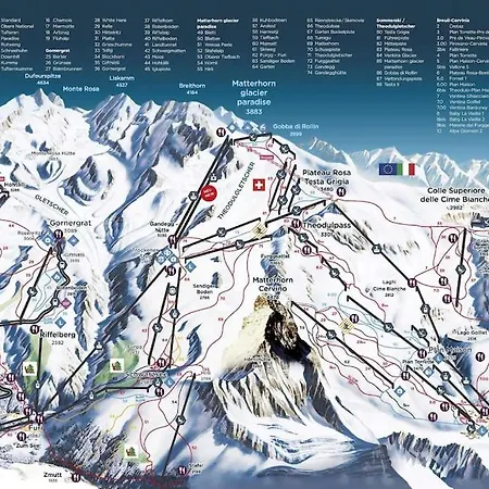 Skiing In The Italian Alps- Chalet Cervinia Appartement Breuil-Cervinia